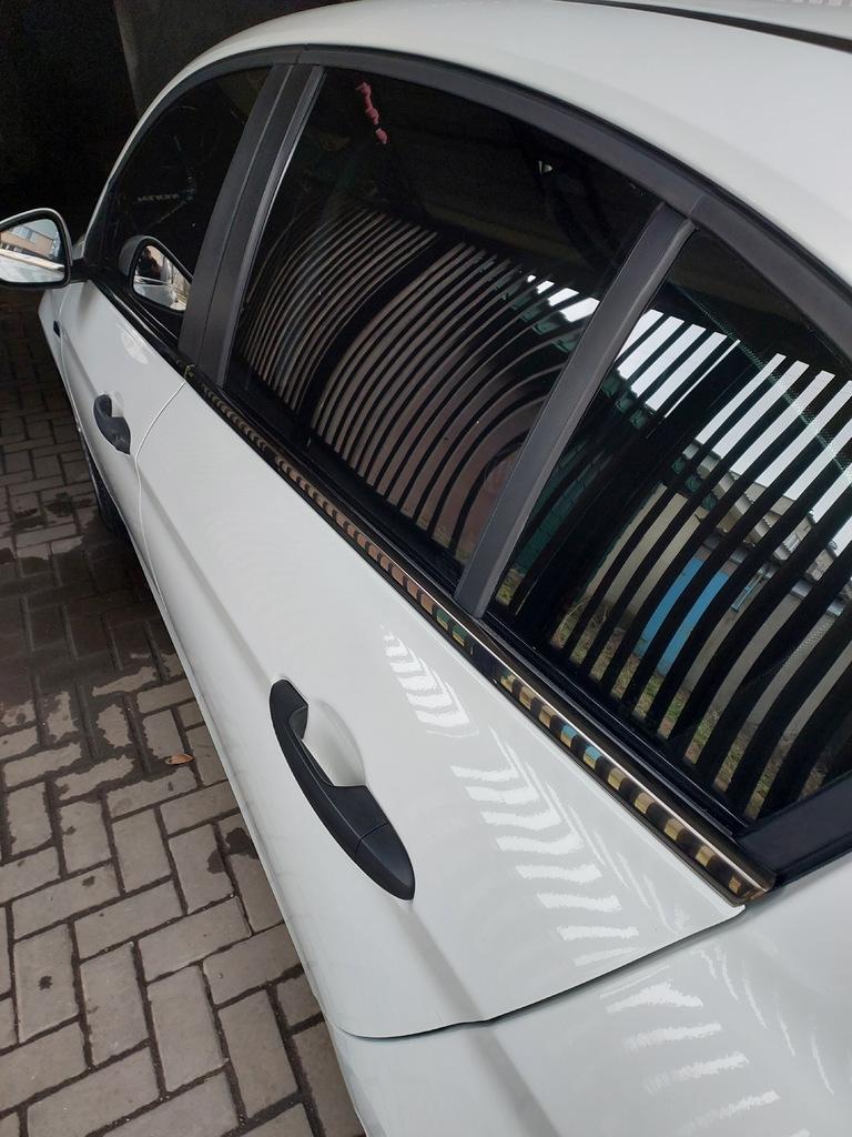 Lower Glass Moldings Dark Chrome (stainless Steel) Sedan/HB (4 Pieces) for Fiat Tipo 2016-