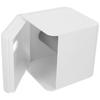 Roll Paper Box Square Tissue Cube Holder Large Capacity Smooth Surface Bathroom Living Room Office Desktop Tissue Storage Box