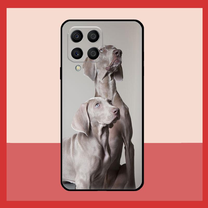 Weimaraner Dog Case For Samsung Galaxy M52 M32 M53 M16 M11 M21 M31 M35 M12 M13 M14 M15 M36 M56 M55 M34 M54