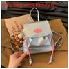 Retro Adorable Jeans Student Mini Backpack Pu Casual For School