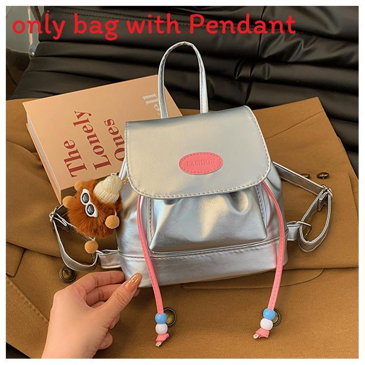 Retro Adorable Jeans Student Mini Backpack Pu Casual For School