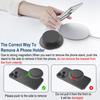 Magnetischer faltbarer Handy-Griffhalter-Sockel Tasche Stütze für Magsafe iPhone Sicherer Ring Finger ausziehbarer Ständer