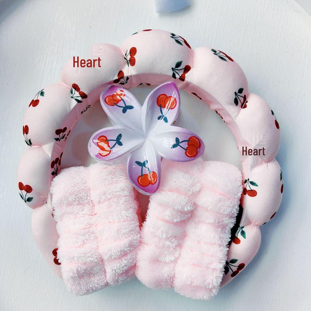 16-Piece Multi-Color Soft Headband and Hair Clip Set with Bowknot Washband and Elastic Hair Ties