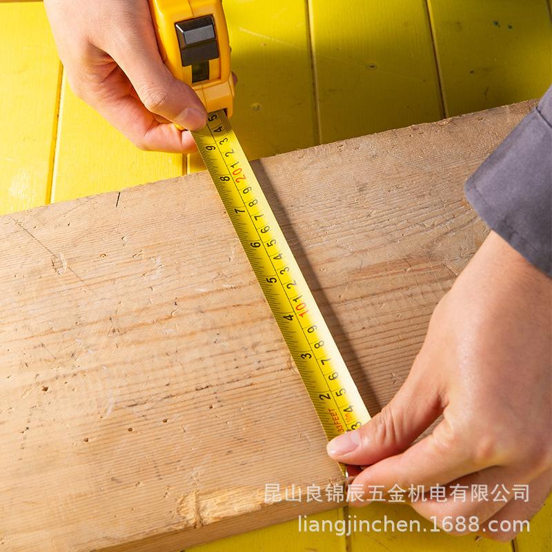 Deli Tools Steel Measuring Tape 3-10M | Dual Scale (Imperial/Metric) for Household & Woodworking