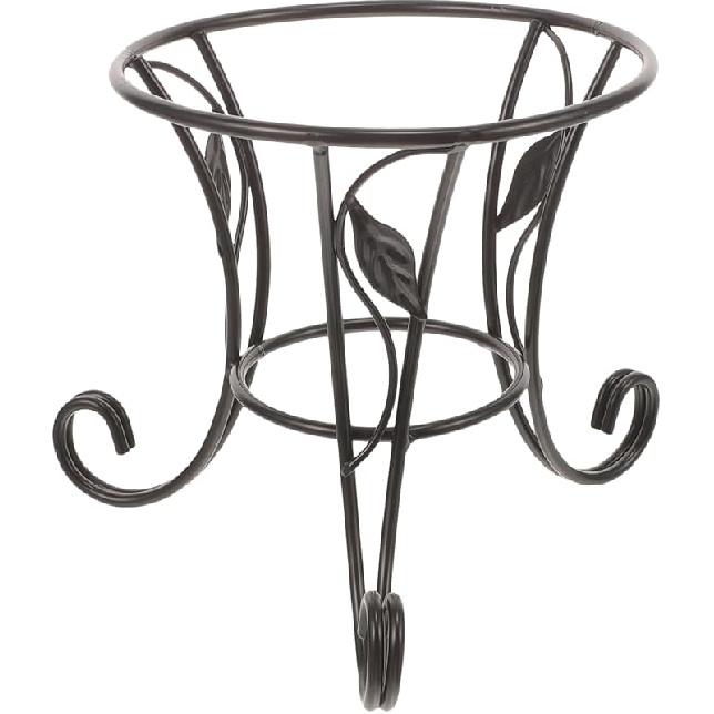 POPETPOP Gazing Ball Stand, Metal Gazing Globe Stand Crystal Ball globe Display Stand Metal Garden Sphere Stand Sphere Holder Flowerpot Rack for 12.50X12.00X12.00CM