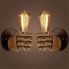 Kreative Retro E27 LED Antike Harzfaust Wandleuchte Europäischer Stil Bar Restaurant Café Dekorative Wandleuchte Linke und Rechte Hand