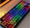 Spider Web Keycaps Side Print Shine-Through, PBT OEM Profile for 67/84/87/98 Key Custom Mechanical Keyboard