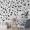 Removable Adhesive Cow Print Stickers Waterproof Cow Decals For Walls Bedroom Living Room Nursery