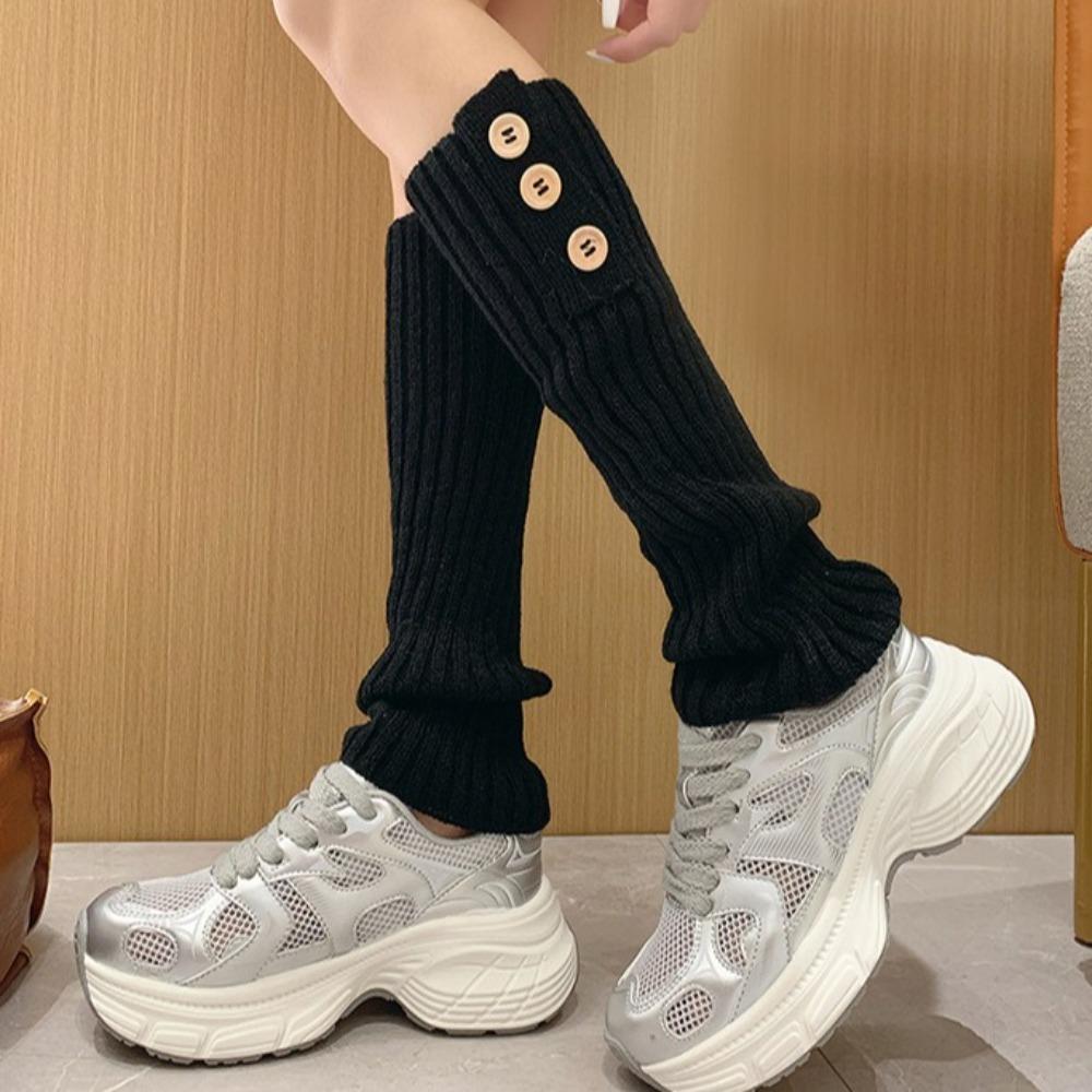 Balletcore Y2K Leg Warmers Harajuku Boots Cover Sweet Knitted Leg Cover Autumn/Winter