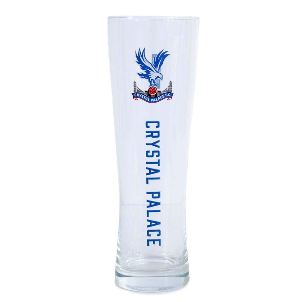 Crystal Palace FC Pilsner Pint Glass