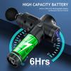 Limited Stocks Fascial Massage Gun Deep Tissue Body Massager For Muscle Pain Relief Lcd Display Adjustable Speeds