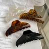 Elegant Autumn Retro Korean Acetate Hair Clip for Women - High-Grade Shark Clip for Bun