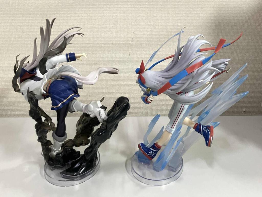 Banpresto EVOLVE Uma Musume Cinderella Gray Oguri Cap Tamamo Cross Figure Set