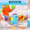 Elephant Design Watering Can Cute Plastic Bath Toy Sprinkler Shower Play Pot for Kids Bathtime Fun