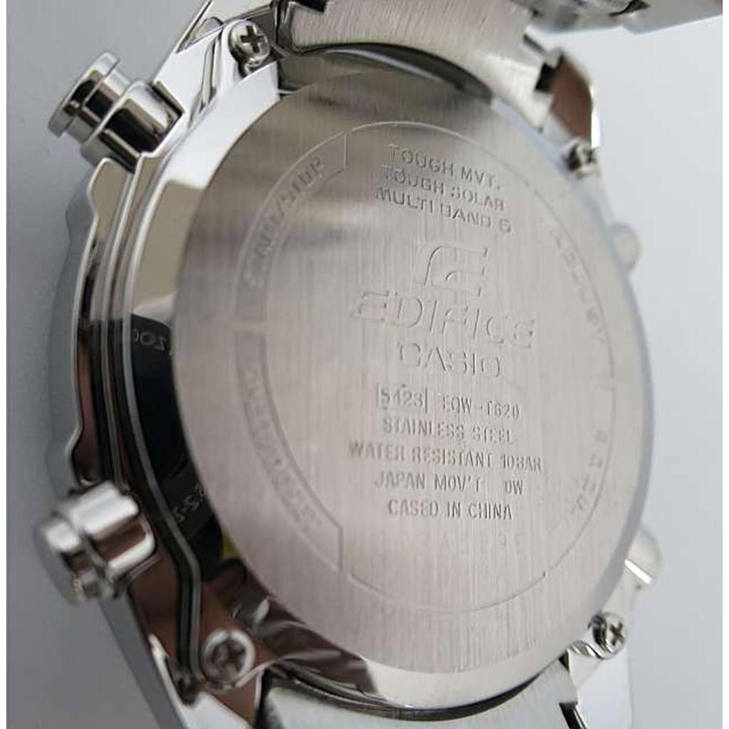 Used CASIO EQW-T620 EDIFICE Tough Solar Radio-controlled