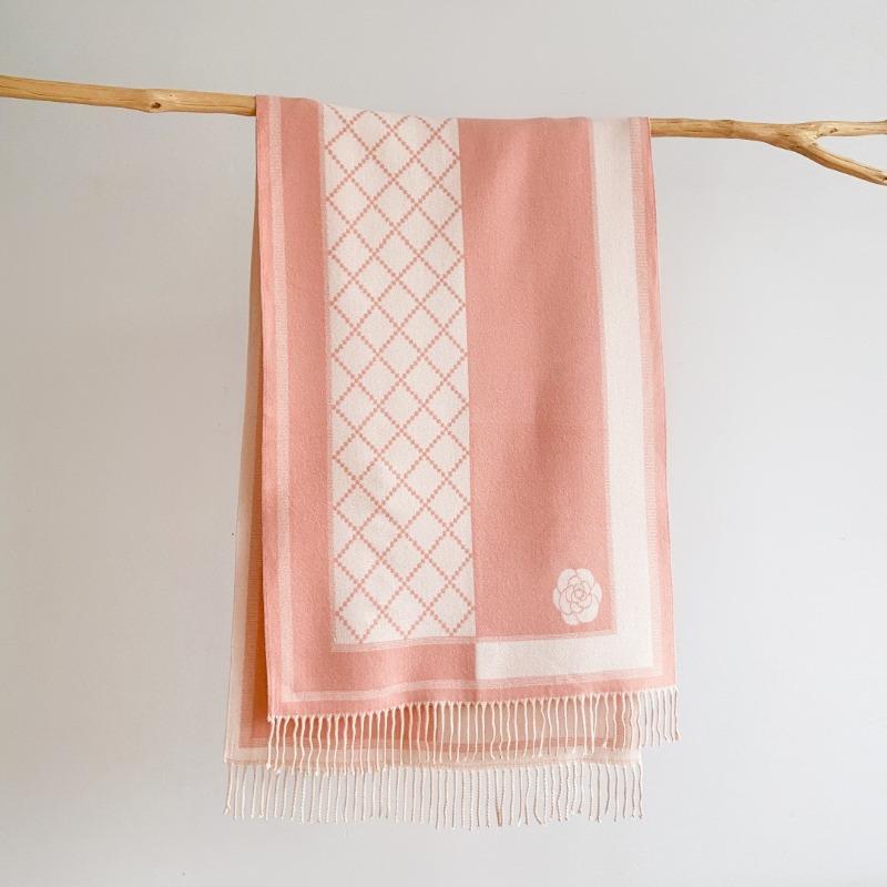 Autumn and Winter Letter Scarf Double-sided Classic Fashion Imitation Cashmere Shawl Versatile Scarf Light Luxury New