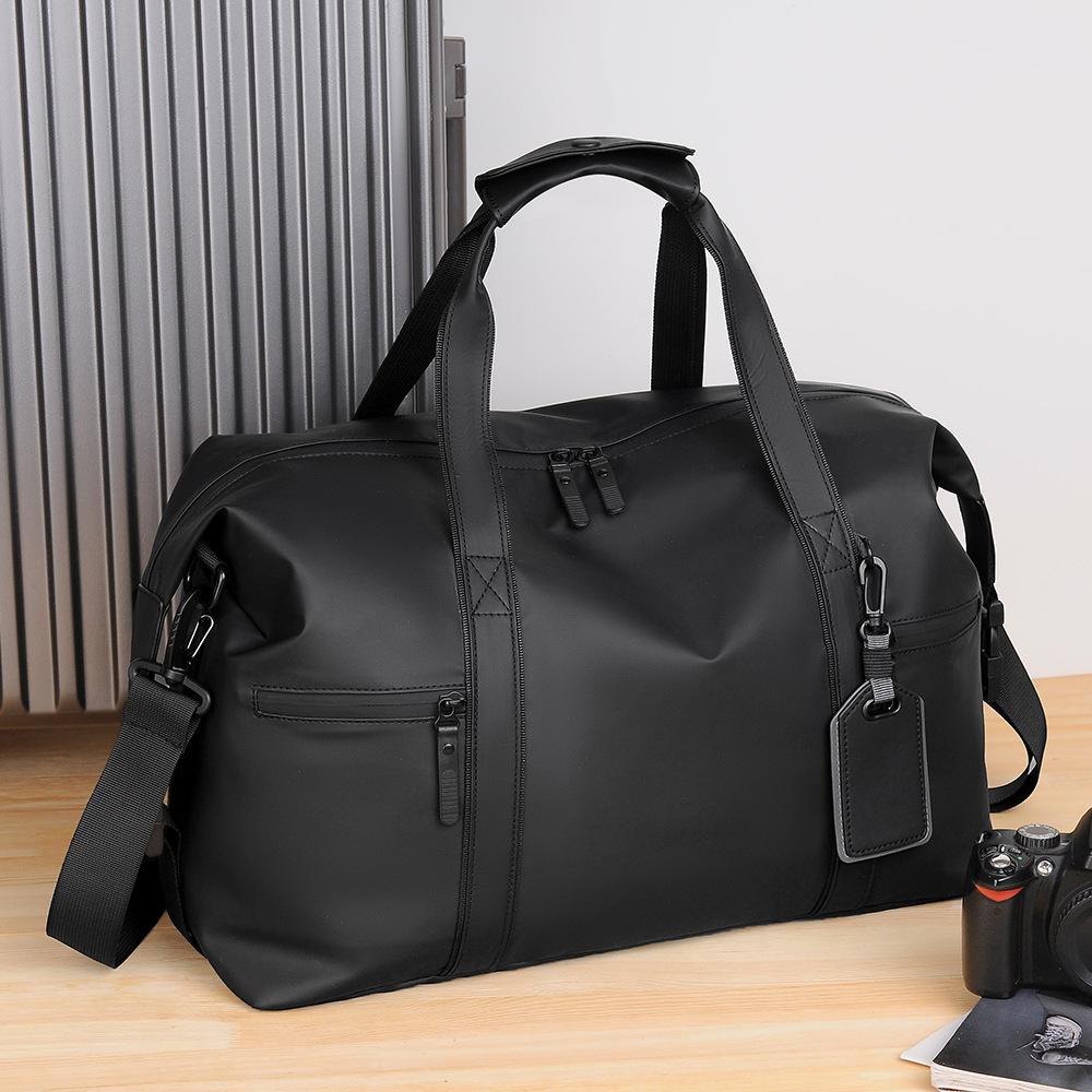 Business Travel Crossbody Bag for Men,Waterproof Handbag with Dry Wet Separation,Gym Commuter Shoulder Bag for Laptop