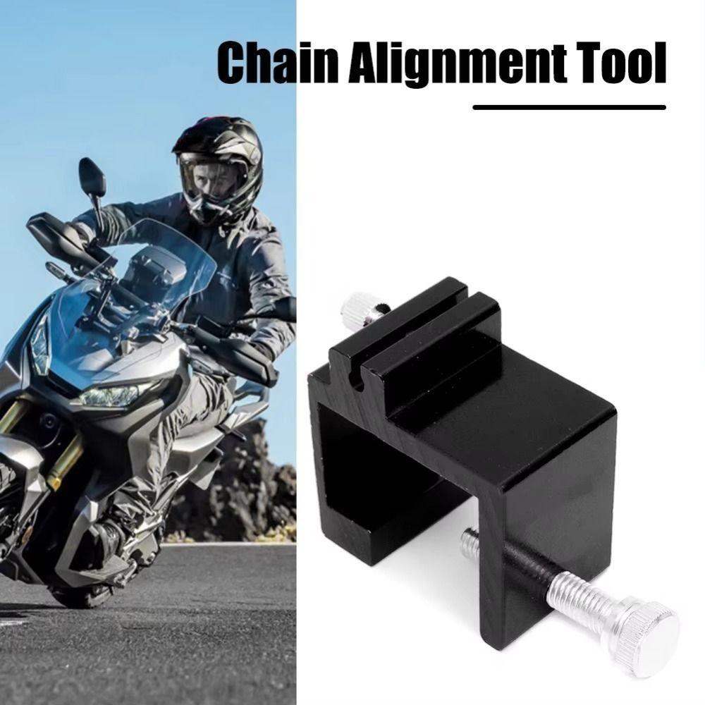 Heavy Duty Sprocket Alignment Tool Quick Accurate Motorbike Chain Adjusting Tool  for ATV