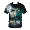 Horror Game Resident Evil 3D Print T-shirts Men Women Short Sleeve O-Neck t shirt Fashion Harajuku Top Tee Oversized Y2k Clothes