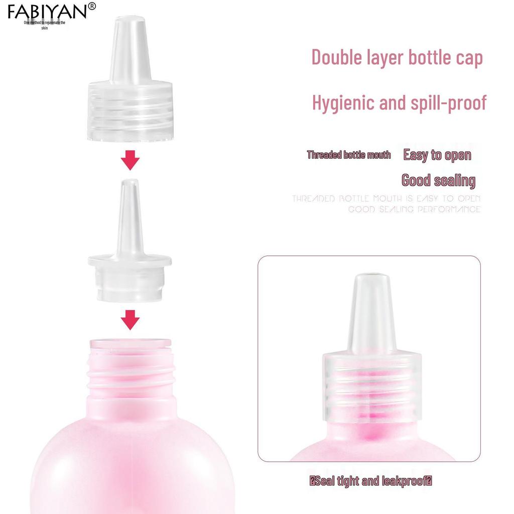 Nachfüllbare Plastik-Quetschtube für Lotion, Gesichtswaschgel, Creme, Nagellackentferner - Spitze, Reisefreundlich, Auf Lager