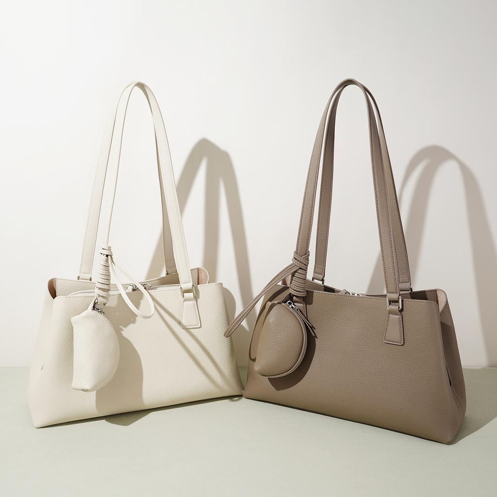 Autumn and winter fashion handbag leather large capacity trend atmosphere women messenger commuter women