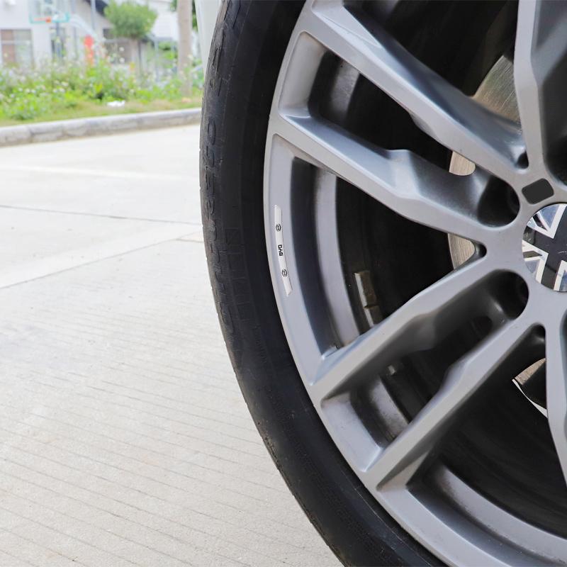 4Pcs Aluminum Car Wheel Rim Emblem Stickers Decorative Decals For BYD Atto 3 Yuan Plus Han Tang EV F3 E6 Dmi Song F0 Qin Pro G3