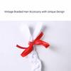 Breathable Pet Judge Wig Vintage Pet Dress Up Hat Novelty Dog Wig Judge Hat  Christmas