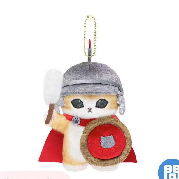 

Cute Mofusand Plush Toy With Backpack Hanging Decor For Girls And Collectors ShieldSoldierSharkCat