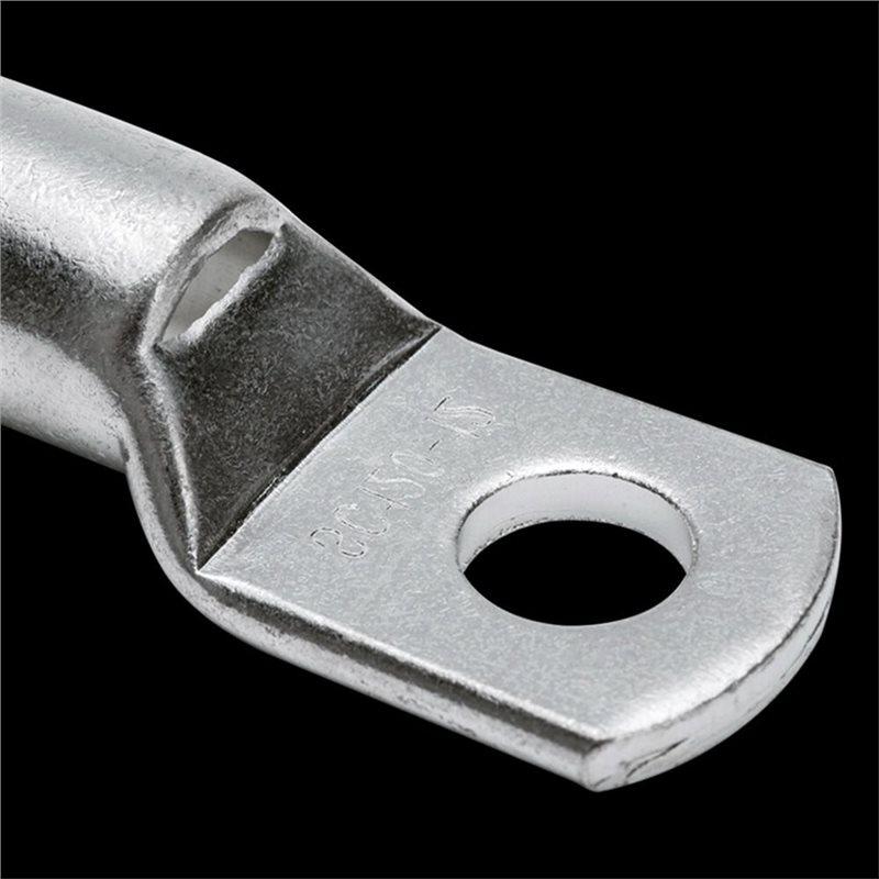 A25F-40Pcs Tinned Copper Wire Nose Terminal Crimp SC Type Lugs Ring Cable Connector 6Mm2 M5/M6/M8 SC6-5