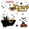 35*50CMFashion Halloween Wall Sticker Art Vinyl Decal Window Home Decor Mural Removable Funny 