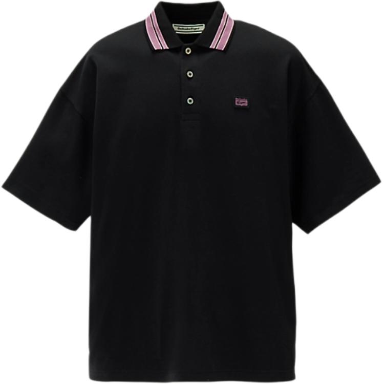 

Onitsuka Tiger Striped Logo Loose Fit Short Sleeve Polo Shirt Men Polo Shirts 2181B049-001 S
