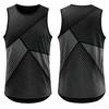 Funny 3D Geometry Print Men's Vest Youthful Vitality Style Sports Tank Top Summer Casual O-neck Sleeveless Shirt Fashion Gym Tee