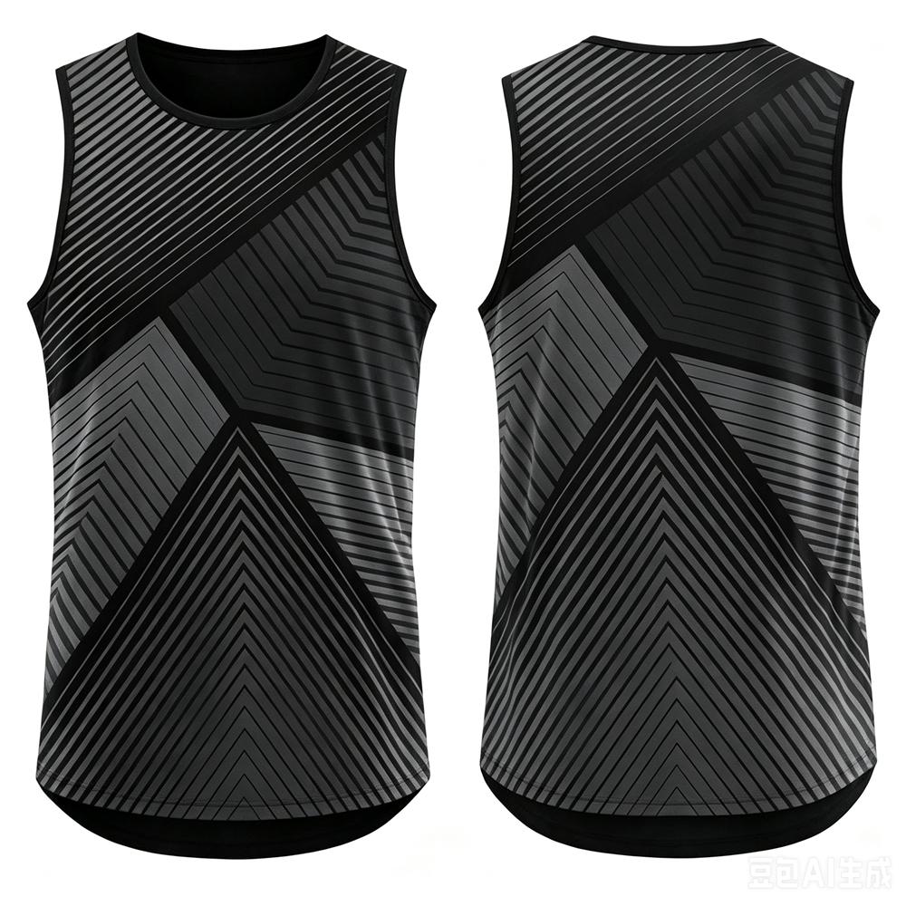 Funny 3D Geometry Print Men's Vest Youthful Vitality Style Sports Tank Top Summer Casual O-neck Sleeveless Shirt Fashion Gym Tee