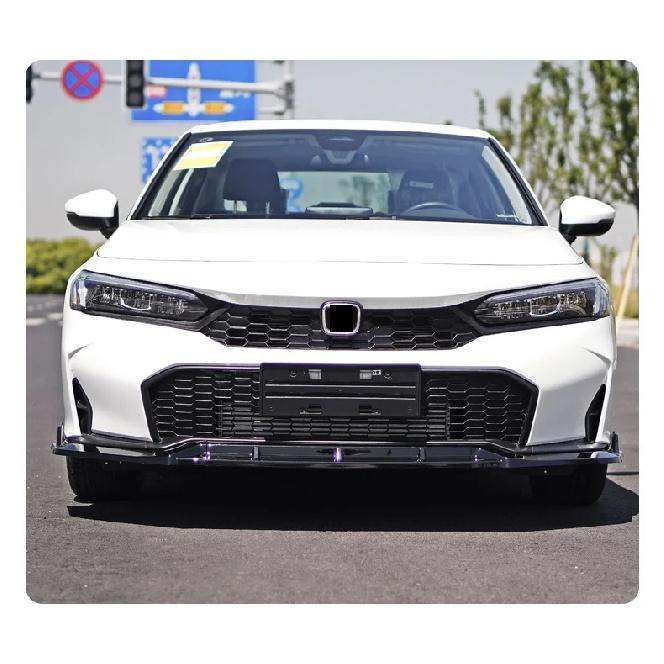 Car Front Bumper Lip Urban Grey Splitter Car Fit Body Kit Parts Modification Accessories Wear-resistant For Civic 11.5 Gen 2025