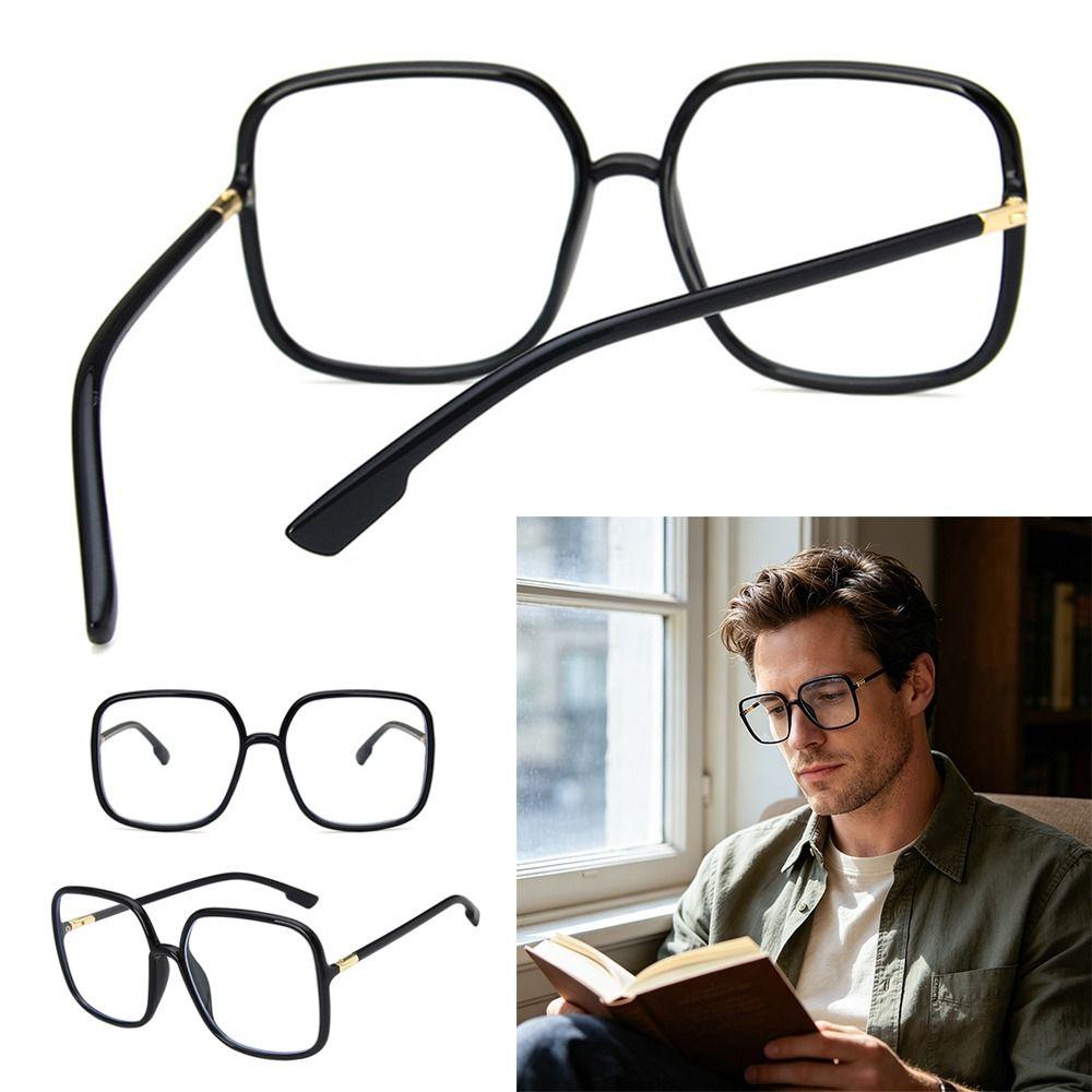 Blue Ray Blocking Anti-Blue Light Glasses Oversized Computer Goggles Office