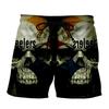 2025 Summer New 3D Digital Printed Beach Shorts Hawaii Daily Leisure Sports Men's Beach Shorts