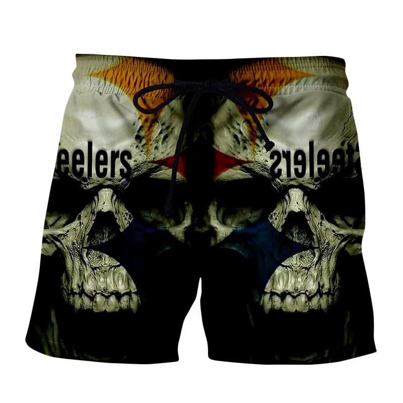 2025 Summer New 3D Digital Printed Beach Shorts Hawaii Daily Leisure Sports Men's Beach Shorts