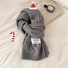 New quality scarf women's winter atmosphere Christmas gift warm scarf versatile soft waxy shawl