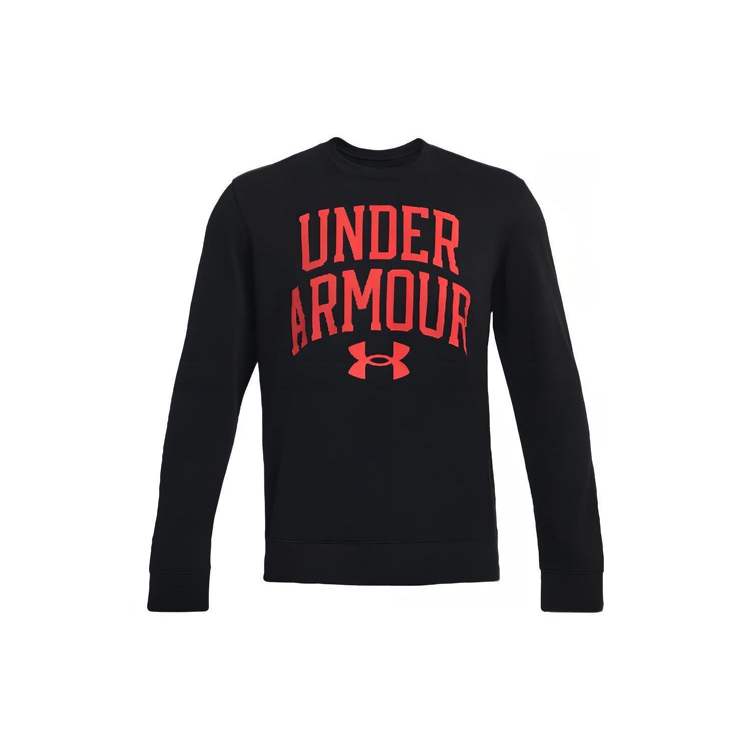 

Флисовая толстовка с логотипом Under Armour Rival, мужские топы, черные 1361561-002 XL
