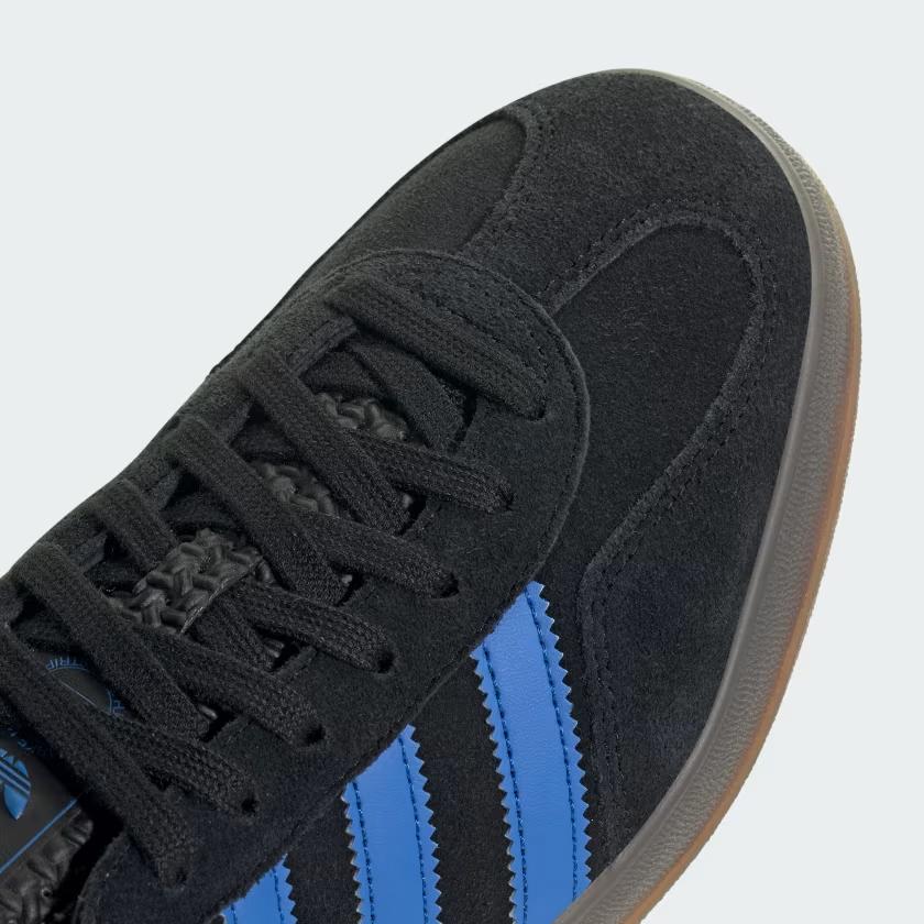 JQ2692 Adidas Originals Gazelle Core Black Blue Gum (Men's)