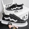 Canvas shoes men's new spring and summer non-slip sports board shoes breathable black versatile casual boys' shoes