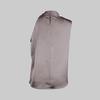 Completo Pantaloni da Donna Colore Unico Mezzo Collo Monospalla Senza Maniche Camicie Allacciatura Pantaloni Gamba Larga Donna 2025 Estate Nuovi Abbigliamento da Strada Donna