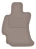 Beige Driver's Mat For: Subaru Legacy V Sedan, Station Wagon (2009-)