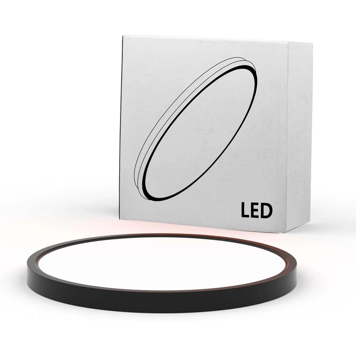 

Современные 85-265 В светодиодные тонкие круглые потолочные светильники для комнаты, нейтральные белые 25 Вт 36 Вт для гостиной, коридора, балкона, освещения 25W&Neutral Light&25cm