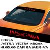 Car Stickers Front Windshield Decals For Vauxhall Astra Corsa Insignia Mokka Vectra Adam Combo Crossland X Tigra Zafira
