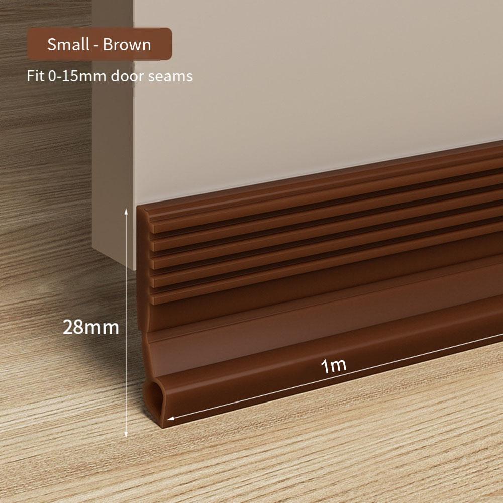 Door Bottom Seal Strip Under Door Weatherstrip Sealing Strips Draft Stopper Door Seal Anti-Cold Gap Blocker Windproof Strips