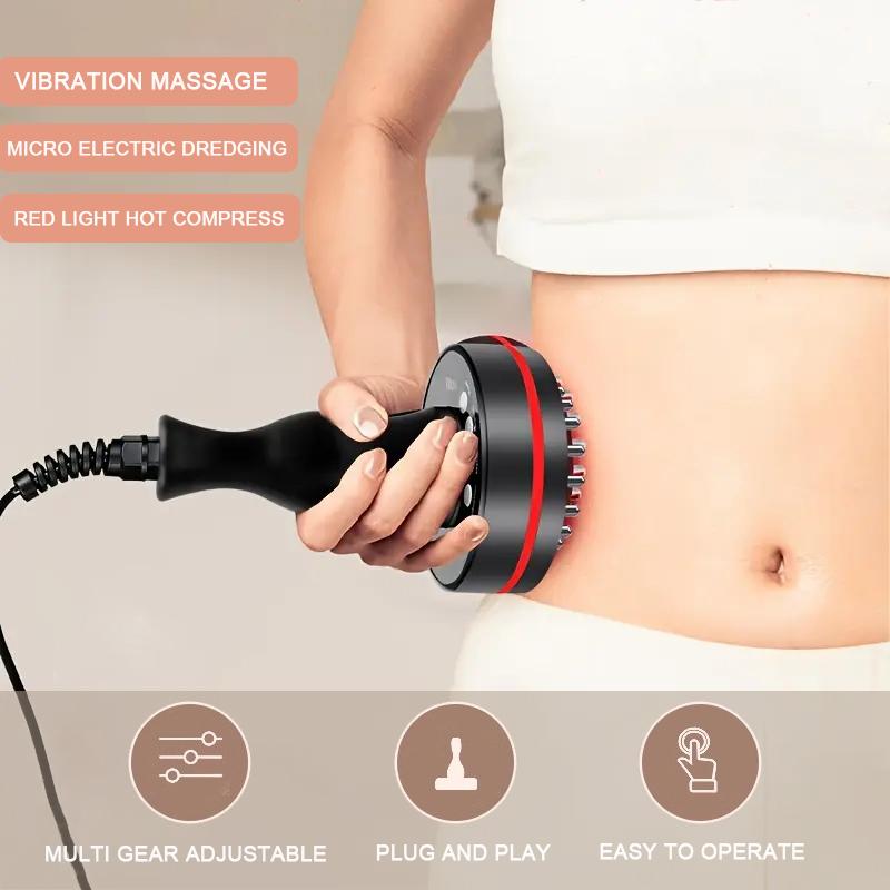 Meridian brush universal multifunctional scraping instrument for the whole body - abdominal massager