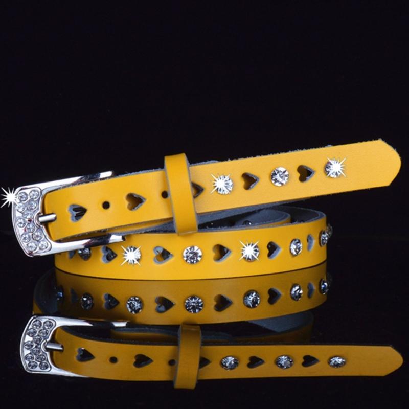 Bright Female Waist Belt Waist Chain Luxury Style Waist Belt Fashion Belts Full Diamonds Rhinestones Crystals Belt