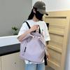 Simple Korean version fitness bag lightweight waterproof casual travel bag dry and wet separation casual backpack