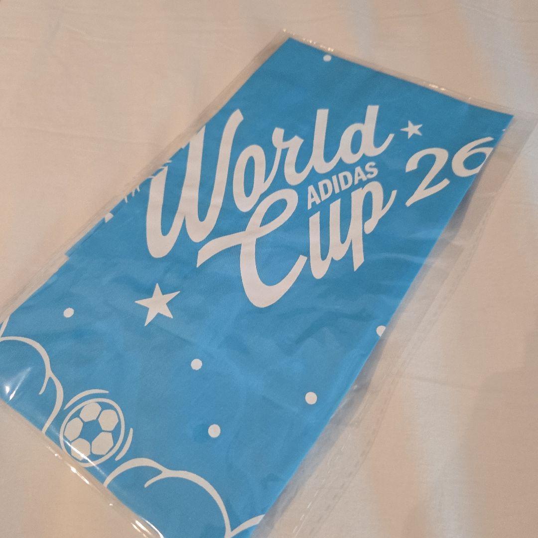 [USED] FIFA adidas World Cup Bandana Handkerchief (Bonus Item) - Blue